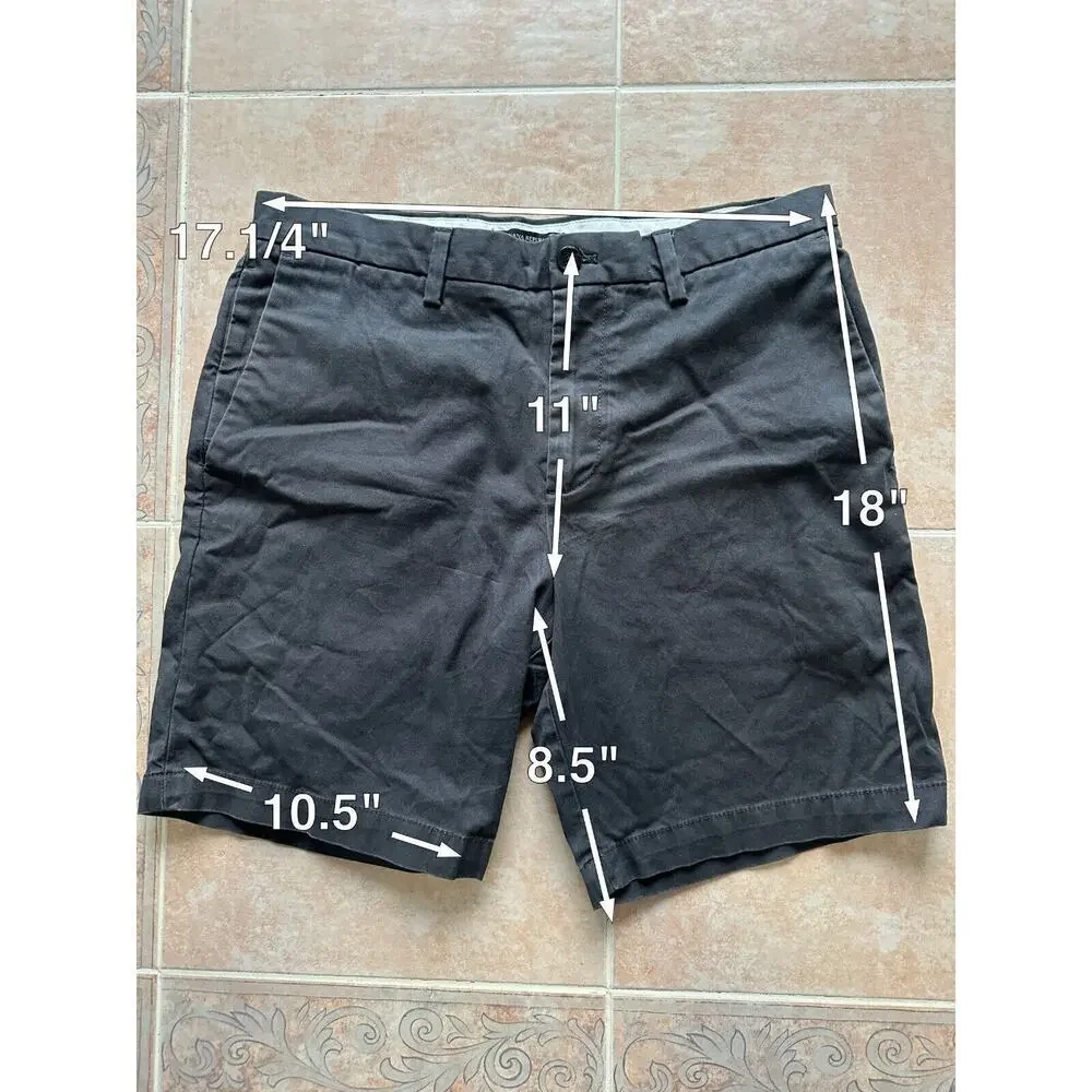 Banana Republic‎ Aiden Short 9 solid rock Grey Men size 32